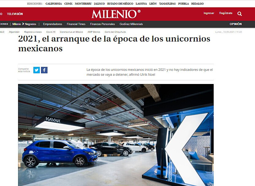 2021, el arranque de la poca de los unicornios mexicanos